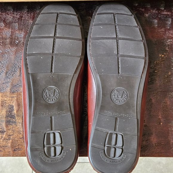 Mephisto Brown Leather Loafers - Picture 6 of 16